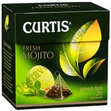 Чай CURTIS зеленый Fresh Mojito 20 пирамидок