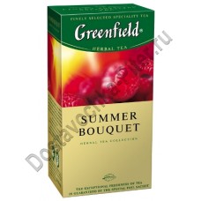 Напиток чайный GREENFIELD Summer bouquet малина 25 пак