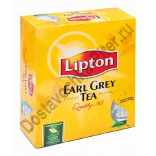 Чай LIPTON Earl Grey Tea черный 100 пак