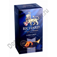Чай RICHARD LORD GREY 25пак 50г