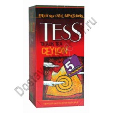 Чай TESS Ceylon черный 25 пак