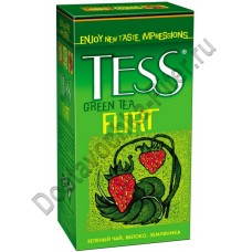 Чай TESS зеленый Flirt 25 пак
