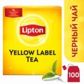 Чай черный Lipton Yellow label tea 100пак