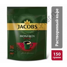 Кофе Jacobs Monarch Intense растворимый 150г пак