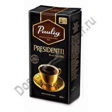 Кофе Paulig Presidentti Black молотый 250г