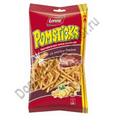 Картофельные чипсы соломкой Pomsticks Бекон 100г