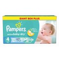 Подгузники Pampers Active Baby-Dry Maxi 4 (7-14кг) 106шт.