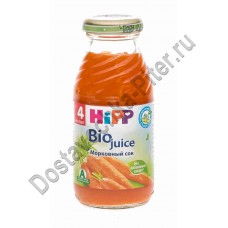 Сок Hipp морковь с 4мес 200мл ст/б