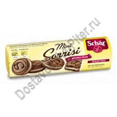 Печенье-сэндвич Schar Minisorrisi шоколадный 100г