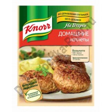 Смесь Knorr На Второе д/приготовления домашних котлет 44г
