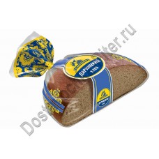 Хлеб Дарницкий круглый половинка в нарезке 360г Каравай