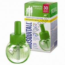 MOSQUITALL Жидкость 30 ночей Защита для взрослых от комаров 30мл