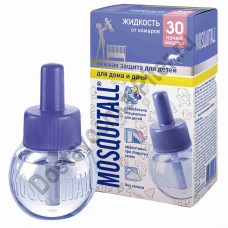 MOSQUITALL Жидкость 30 ночей Нежная защита для детей от комаров 30мл