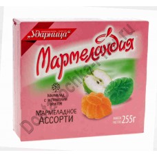 Мармелад Мармеландия с экстрактами фруктов 255г