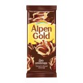 Шоколад Alpen Gold из темного и белого шоколада 90г