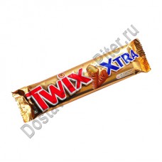 Шоколадный батончик Twix Xtra 82г