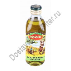 Масло оливковое Salvadori Pomace смешанное 500мл ст/б