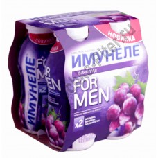 Напиток к/мол Neo Имунеле For Men с соком виноград красный 1,2% 200г