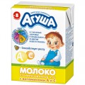 Молоко АГУША для детского питания с витаминами А и С 3,2% 500г
