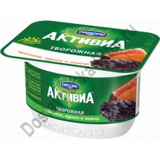 Биопродукт творожно-йогуртный Danone Активиа инжир/курага/чернослив 4,2% 130г