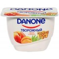 Продукт творожный Danone персик/абрикос 3,6% 170г стакан