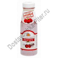 Йогурт питьевой Б.Ю. Александров вишня 1,5% 290г