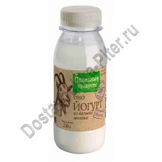 Биойогурт из козьего молока натуральный 3-4,5% 230г пл бут