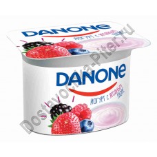 Йогурт Данон лесные ягоды 2,9% 110г