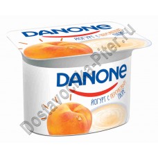 Йогурт Данон персик 2,9% 110г