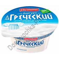 Йогурт Ehrmann А-ля греческий натуральный 6% 140г
