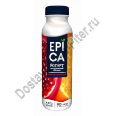 Йогурт питьевой Epica гранат/апельсин 2,5% 290г