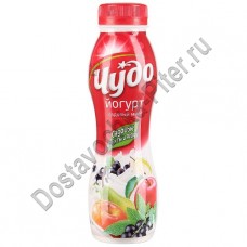 Йогурт питьевой ЧУДО Садовые фрукты и ягоды 270г