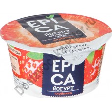 Йогурт Epica 130г с клубникой 4,8%