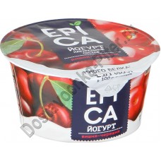 Йогурт Epica 130г с вишней и черешней 4,8%