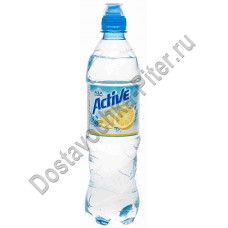 Напиток Aqua Minerale Active со вкусом лимона н/газ 0,6л пэт