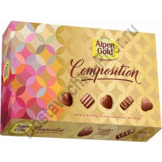 Набор конфет Alpen Gold Composition пять вкусов 78г
