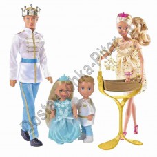 Набор игровой Simba куклы Штеффи набор Королевская семья 29см 12см 5733184