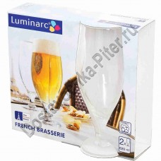 Набор стаканов д/пива Luminarc Французский ресторанчик 2шт 620мл