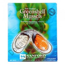 Мидии зеленые в полости ракушек Greenshell Mussels 1кг