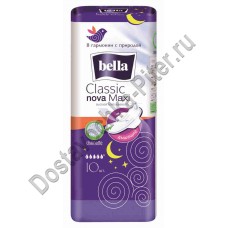 Прокладки гигиенические Bella Classic Nova Maxi drainette air 10шт