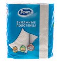 Бумажные полотенца ZEWA двухслойные 2 рулона