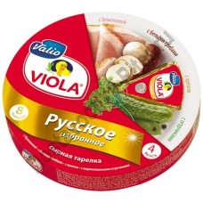 Сыр плавленый Valio Viola ассорти Русское избранное 130г