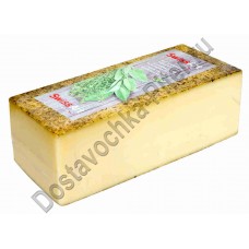 Сыр твердый СвиссАрт швейцарский с травами 50% 100г