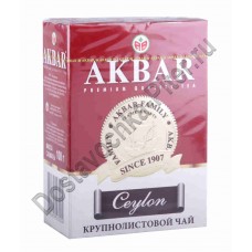 Чай черный Акбар Ceylon крупнолистовой 100г