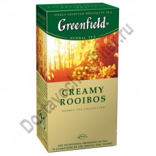 Напиток чайный GREENFIELD Creamy Rooibos ваниль 25 пак