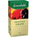 Напиток чайный GREENFIELD Festive Grape виноград 25 пак
