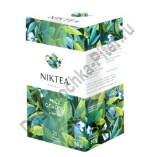 Чай NIKTEA зеленый Milk Oolong с ароматом молока 25 пак