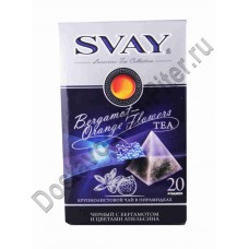 Чай черный Svay Bergamot–Orange Flowers 20 пирамидок