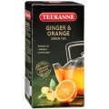 Чай TEEKANNE зеленый Имбирь и Апельсин 25 пак