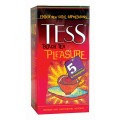 Чай TESS Pleasure черный шиповник яблоко 25 пак
